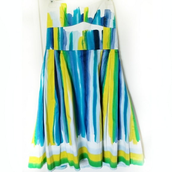 Calvin Klein Watercolor Sundress 12 - Picture 2 of 4